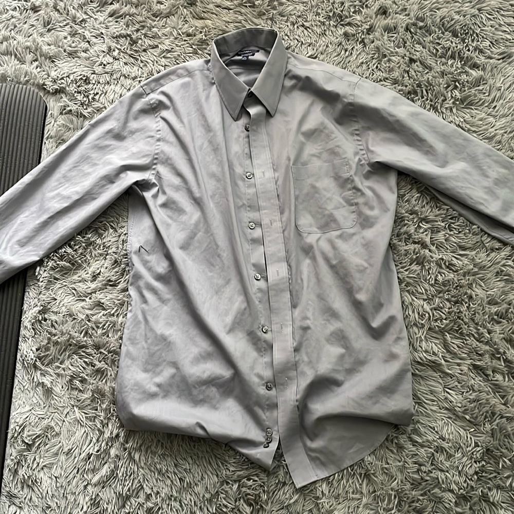 Men’s dress shirt neck 16